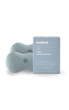 Method Sea Surf Men's Body Wash Bar Two Pack 2x5oz Soft Moisturizing