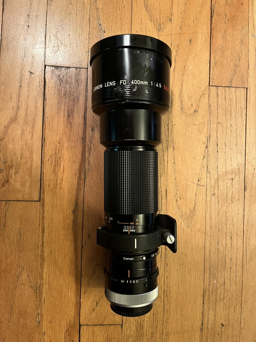 Canon FD f/4.5 Camera Lenses 400mm Focal for sale | eBay