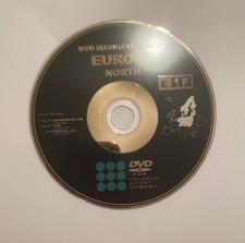 Toyota/Lexus E1F Original Navigation DVD Nordeuropa 2017-2018!TNS 600/700!Final