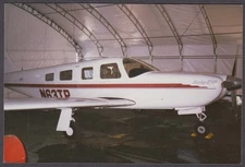 Piper Saratoga II HP private plane color photo 1995