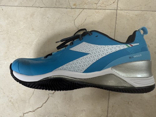 Diadora BLUESHIELD torneo Ortholite - Zapatos para hombre talla 10,5 EE. UU., 10 UK - Imagen 8 de 12