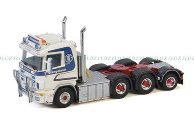 WSI for SCANIA R4 FLAT ROOF 6X4 ADD ON AXLE space cab STANGELAND 1/50 Model