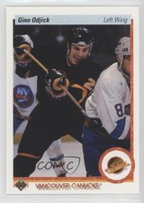 1990-91 Upper Deck Gino Odjick #518 8tn