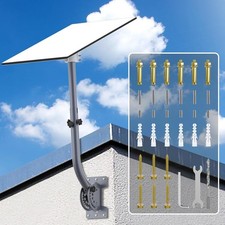 For Starlink Gen 3 Wall Mount Kit, 180  Adjustable Pole Mount Pivot Roof Mount