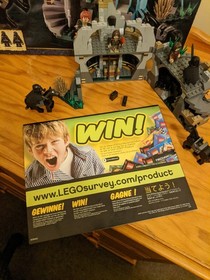 Lego 9472 Lord of the Rings Attack on Weathertop 100% Com Box & Instructions