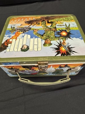 Vintage G.I. JOE Lunchbox & Thermos 1st Action Hero 1967 Scuba