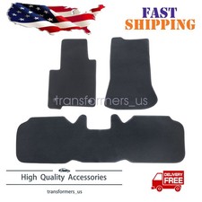 New For 2012 2013 2014-2019 Dodge Journey Front Rear Floor Mats Carpet Black