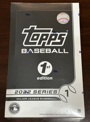 2022 Topps Baseball Series 1 1st Edition Factory Sealed Hobby Box Raleigh Witt