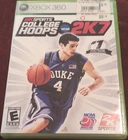2K Sports College Hoops 2K7 Xbox 360 Multiplayer Basketball Game, E, 2006