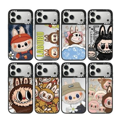 For iPhone 17 16 15 The Monster Vinyl Face Shockproof Mirror Case with MagSafe