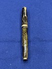 Vtg 1940's Brown W/Gold Pearl Stripes Parker Vacumatic Fountain Pen 14k Nib — photo 1