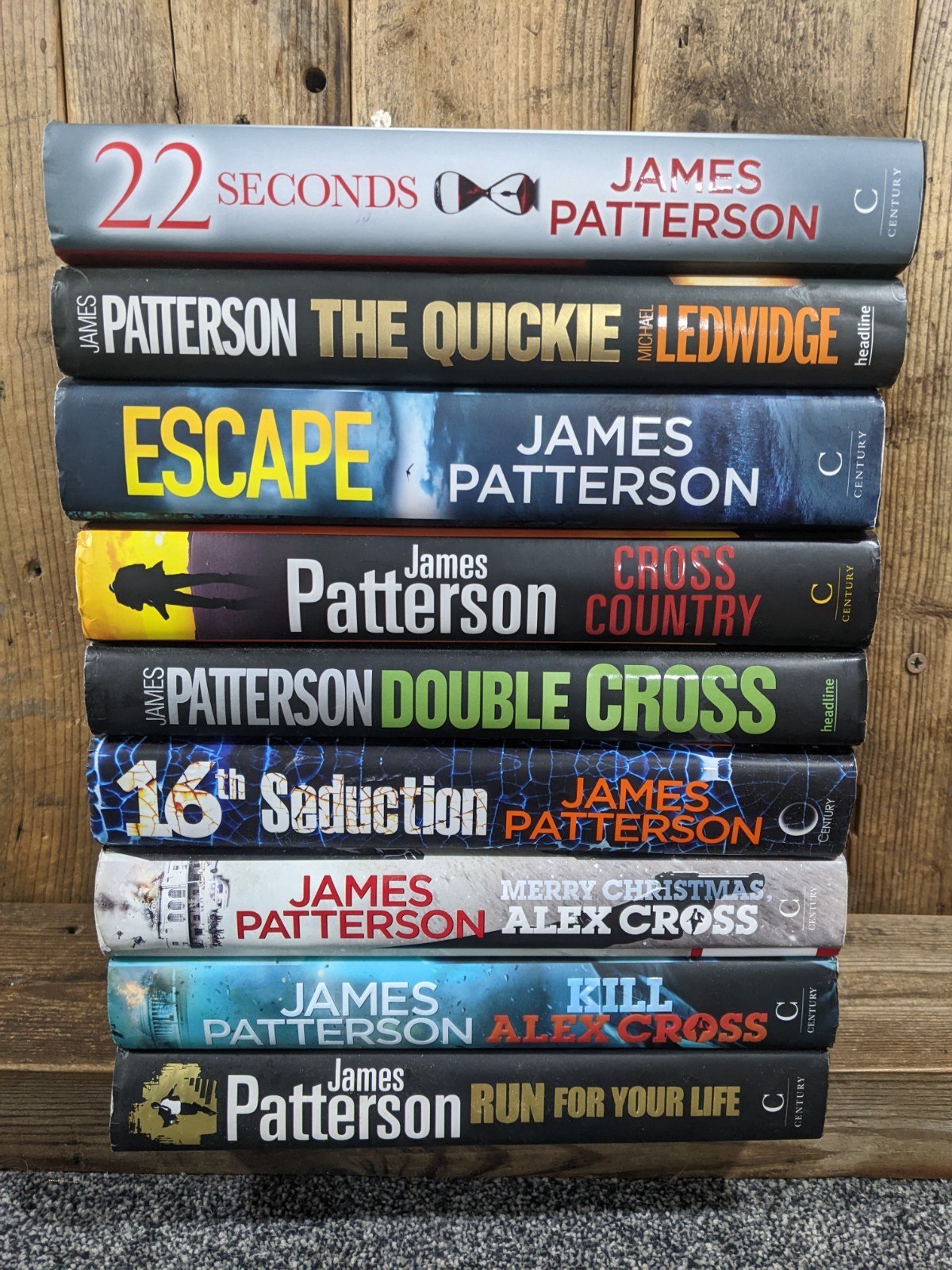 James Patterson Hard Cover Book Bundle/Collection ~ Vintage Mystery Thrillers