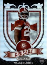 2021 Panini Najee Harris Alabama Crimson Tide #172 Silver Prizm