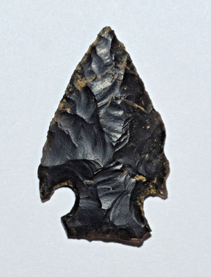 Prehistoric Appalachian Arrowhead Certified Chert Bird Point Registered N.C.