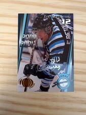 2000-01 Chicoutimi Sagueneens Signed #5 Eric Betournay 024/100 AUTOGRAPHED