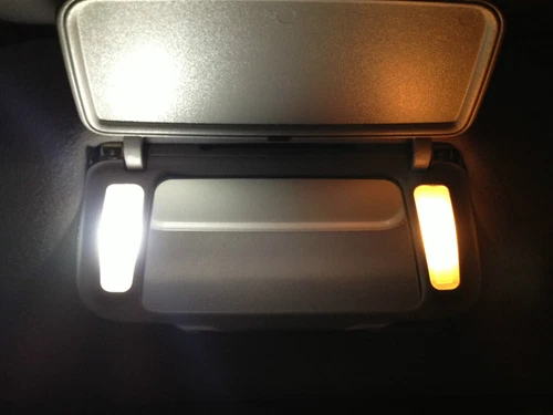 4 X White LED 6614F 6641 TS-14V1CP F30-WHP Fuse Visor Vanity Mirror Light Bulbs - Picture 5 of 6