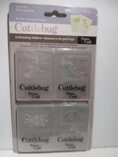 It’s A Girl embossing folders - Cuttlebug - Provo Craft - 4 pc. Sweet Pea, Baby