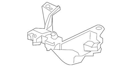 Soporte de parrilla delantera (N/P 71103-TA0-A00)
