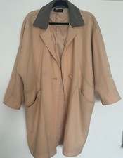 American Apparel Vintage Style Wool And Suede Coat