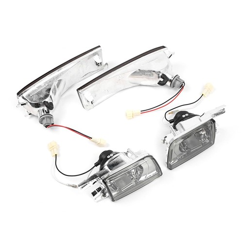 Front Bumper Fog Light + Turn Signal Lamp For VW Golf Jetta MK3 Vento 1993-1998 - Picture 2 of 11