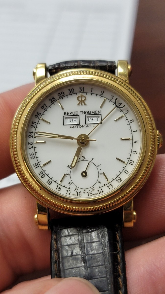 Revue Thommen Hilton original movement automatic 7522002 21 J