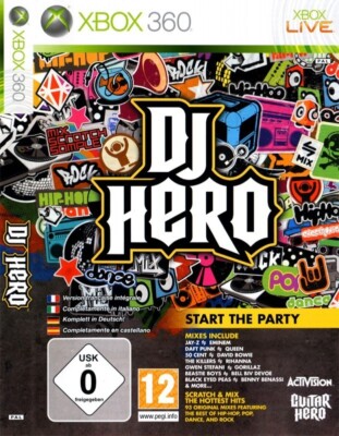 Microsoft Xbox 360 Spiel - DJ Hero nur Software NEU & OVP
