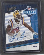 LEONARD FOURNETTE 2017 PRESTIGE BIG BOARD GOLD ROOKIE AUTO RC #D 15/25