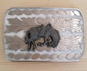 ebay western belt buckles