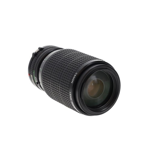 Canon 75-200mm F/4.5 Macro FD Mount Lens {52} with front and rear caps