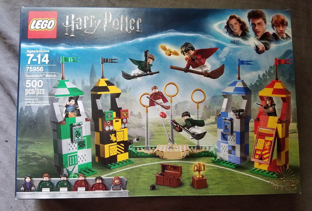 LEGO Harry Potter Quidditch Match Set 75956 Wizarding World NEW IN