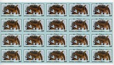 ANTIGUA & BARBUDA SCOTT#1679/81 PABLO PICASSO SHEET SET   IMPERFORATE  MINT NH