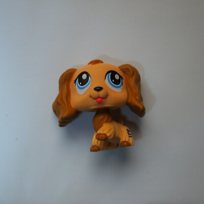 Littlest Pet Shop #1318 LPS Spaniel Dog Hund sticker eyes