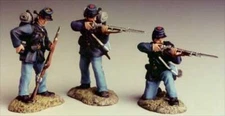 COJF-2661B - Union Infantry Firing Line, Set # 1 (Set 57100) - ACW - Conte -54mm