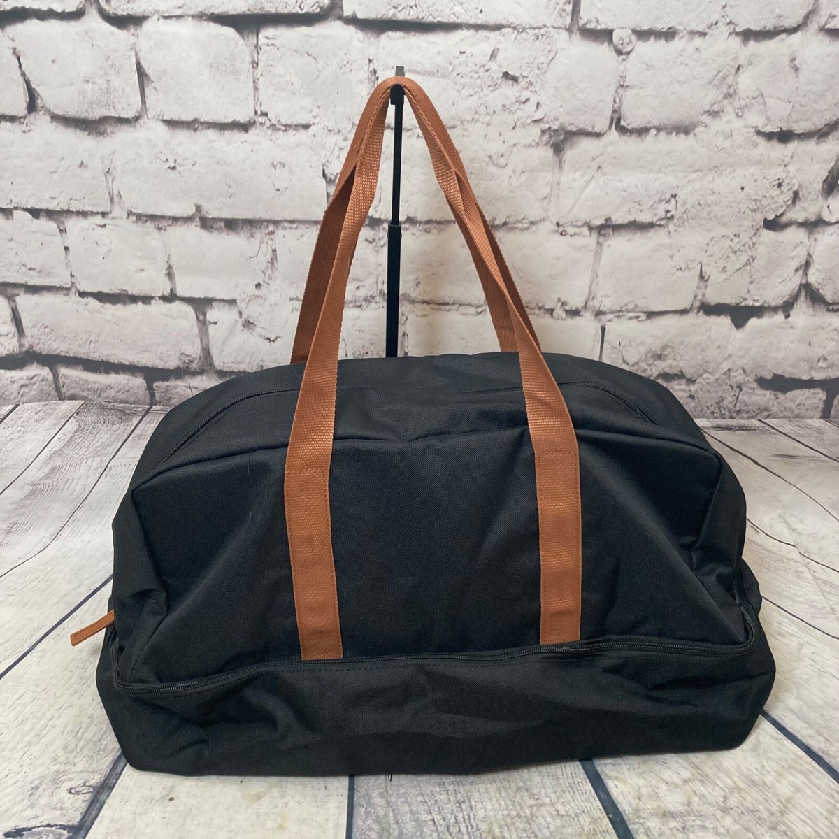 Unisexe 60L Weekender Sac De Voyage Toile Oversize Carry On Duffel Sac