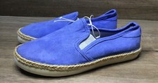 Girls' Youth Faux Suede Textile Upper Sleeve On Shoes Casual Sneakers size 2, 4