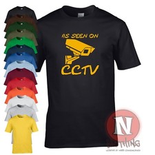 As seen on CCTV t-shirt a little funny Banksy street art quote teeshirt tee