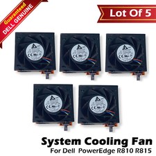 Lot of 5 Dell Redundant System Cooling Fan for PowerEdge R810/R815 419VC