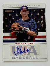 2013 Panini Trace Loehr USA Baseball 18U National Team Auto Card 21/499  AR23