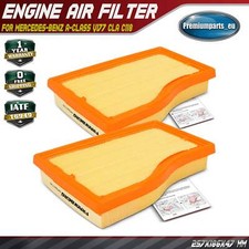 2x Air Filter for Mercedes-Benz A-Class V177 CLA  C118 GLA H247 GLB X247 1.3 New