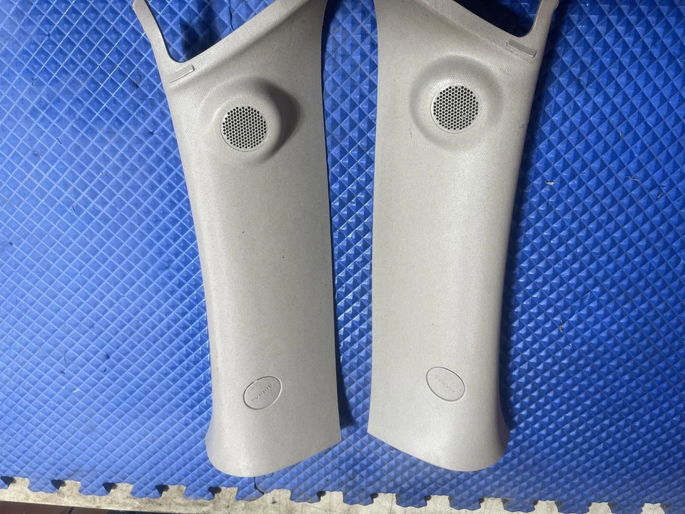 06-10 Hummer H3 Interior A Pillar Trim Gray Set Oem LH RH  * - Image 4 of 4