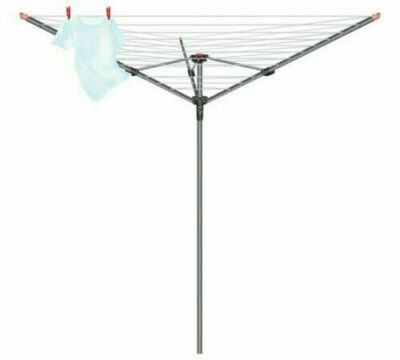 ROTARY ARM 30M CLOTHES AIRER DRYER GROUND SOCKET WASHING LINE  Australia