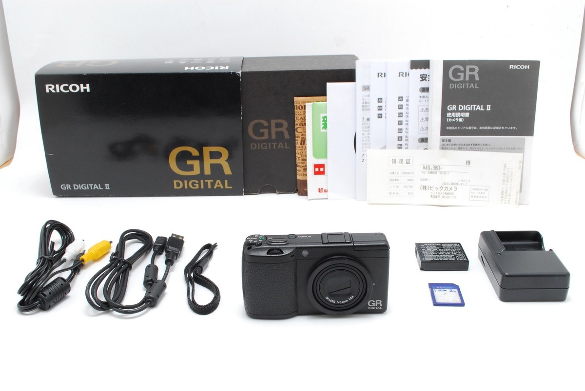 RICOH リコー GR DIGITAL II 2 コンパクト デジタルカメラ 中古】RICOH リコー GR DIGITAL II コンパクトデジタルカメラ
