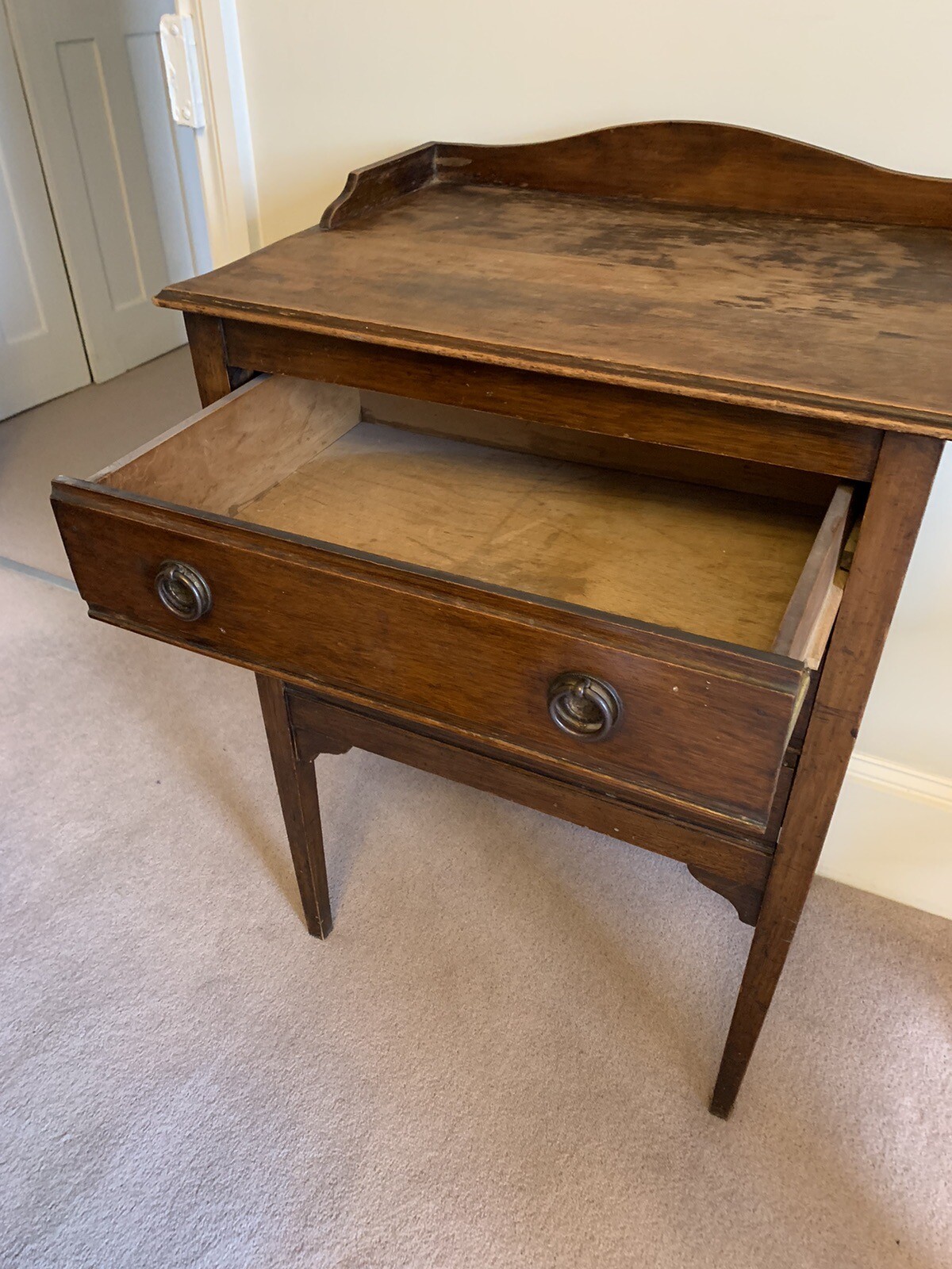 ANTIQUE MAHOGANY 3 DRAWER MUSIC STAND eBay