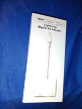 DIGITAL AV ADAPTER iPhone/iPad HDMI Digital TV AV Adapter 1080P Cable