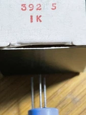 Clarostat  Potentiometer, 392-5-1K, 1K ohms