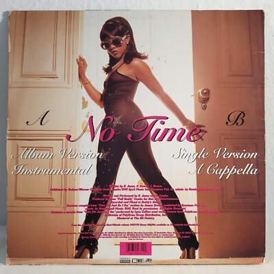 1996 - LIL' KIM FEATURING PUFF DADDY - NO TIME - BIG BEAT ORIGINAL