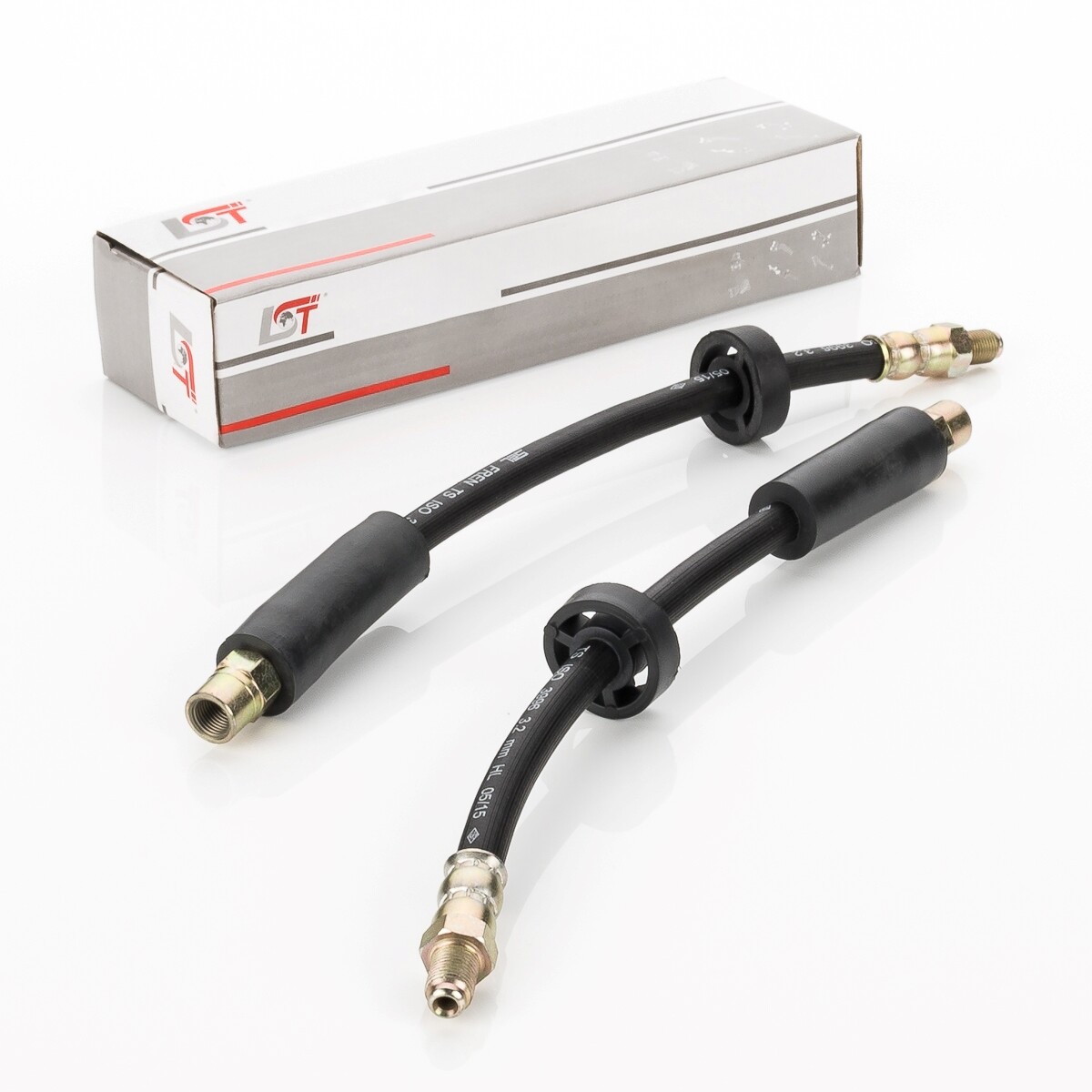 2X Brake Hose Brake Line For BMW 5 Series Touring E39 Rear Axle - 305 Mm