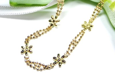 474.2   20th Birthday Women s  Gift   K18 Gold Gold Women s Breath Bracelet