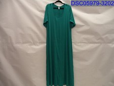 24seven, Women's Green Dress, Size=3X, ArmpittoArmpit=25", Waist=28", Length=58"