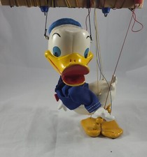 1960's Disney Donald Duck Pelham Puppet Marionette Original Box  Instructions